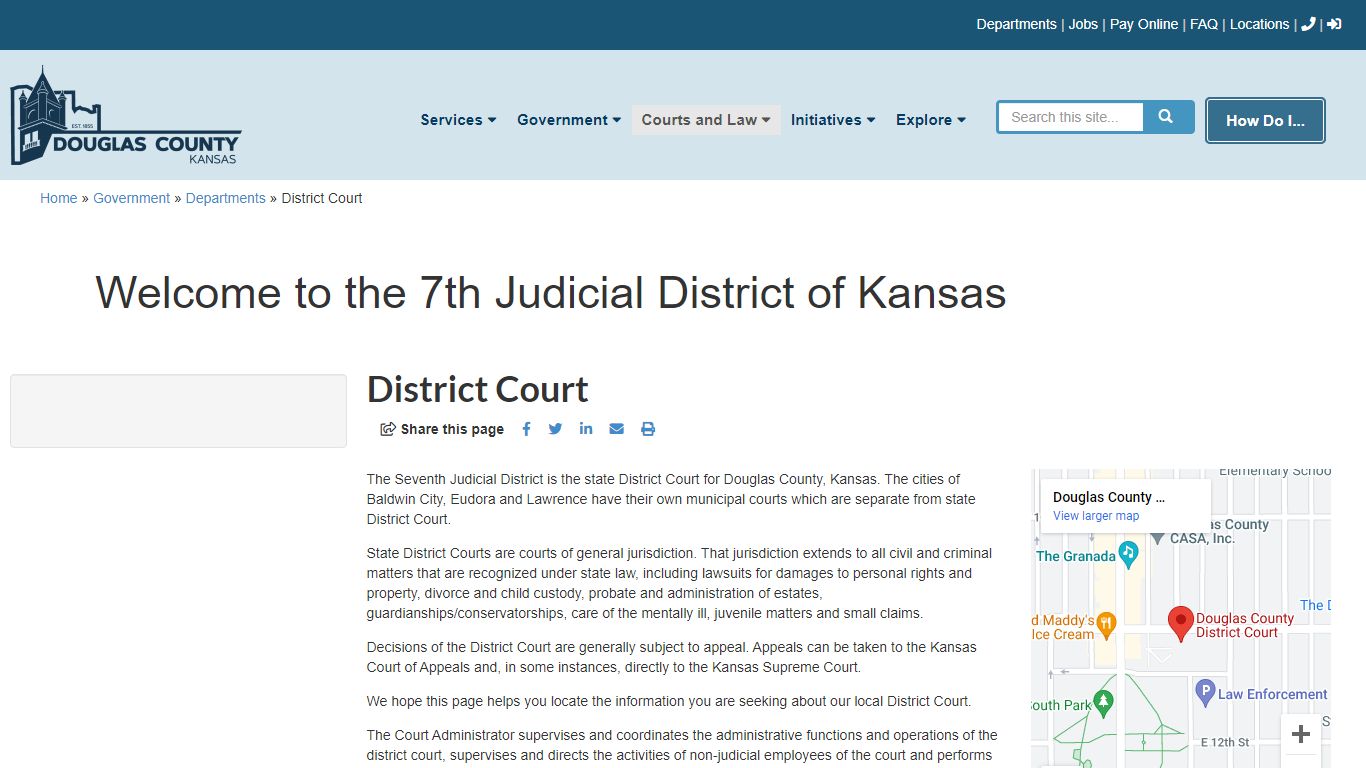 District Court | Douglas County Kansas